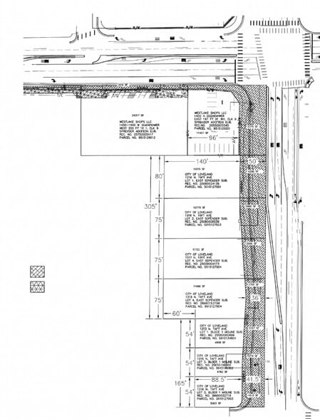 1305-1325 N Taft Ave, Loveland, CO for sale - Plat Map - Image 2 of 3