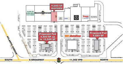 233 S Broadway, Pennsville, NJ à louer Plan de site- Image 1 de 1