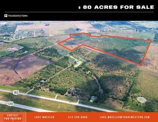 Plus de détails pour 2635 Homannville Trl, Lockhart, TX - Terrain à vendre