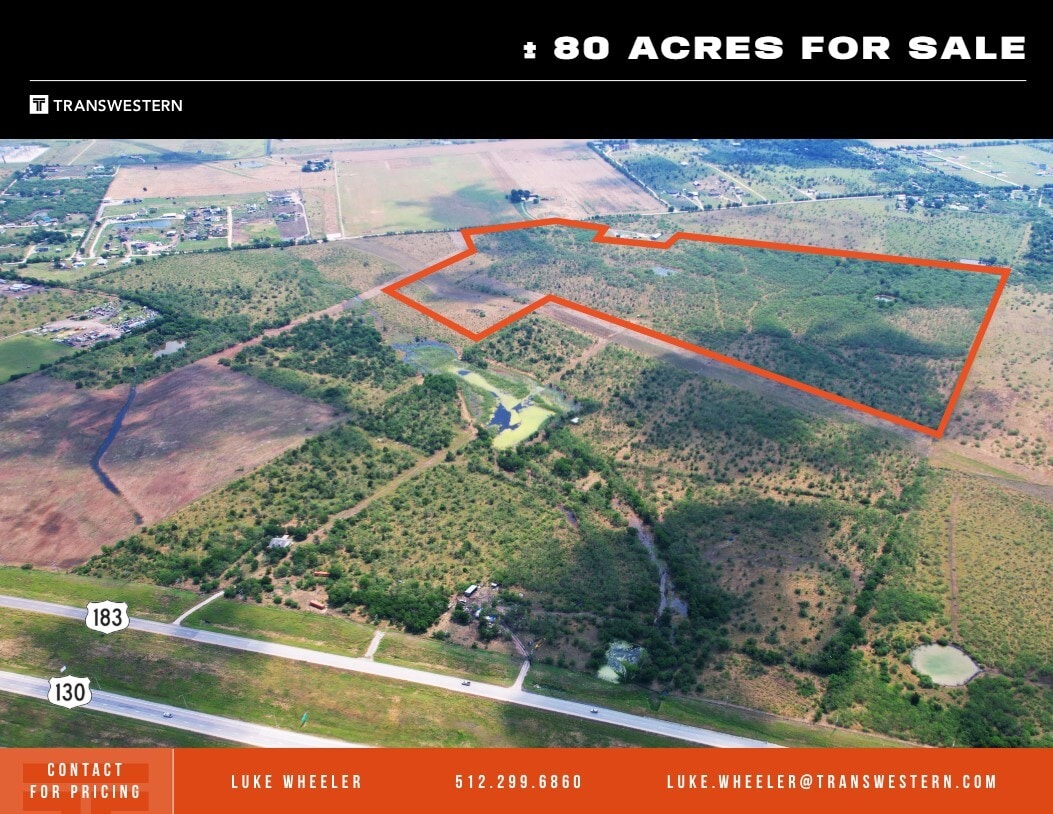 2635 Homannville Trl, Lockhart, TX for sale Aerial- Image 1 of 2