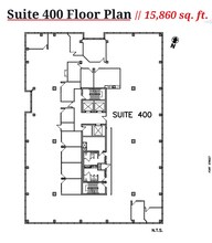 200 Graham Ave, Winnipeg, MB for lease Floor Plan- Image 1 of 1