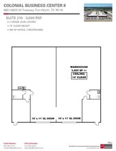 8851 West Fwy, Fort Worth, TX for lease Floor Plan- Image 1 of 1