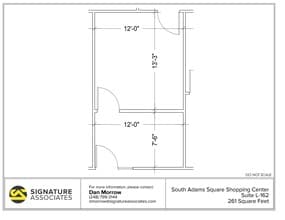 725 S Adams Rd, Birmingham, MI for lease Floor Plan- Image 1 of 1