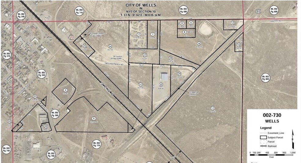 TBD US 93 (002-730-031) hwy, Wells, NV à vendre - Photo du bâtiment - Image 3 de 5