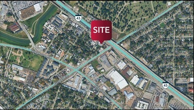 6502-6506 Gulf Fwy, Houston, TX - Aerial  map view - Image1