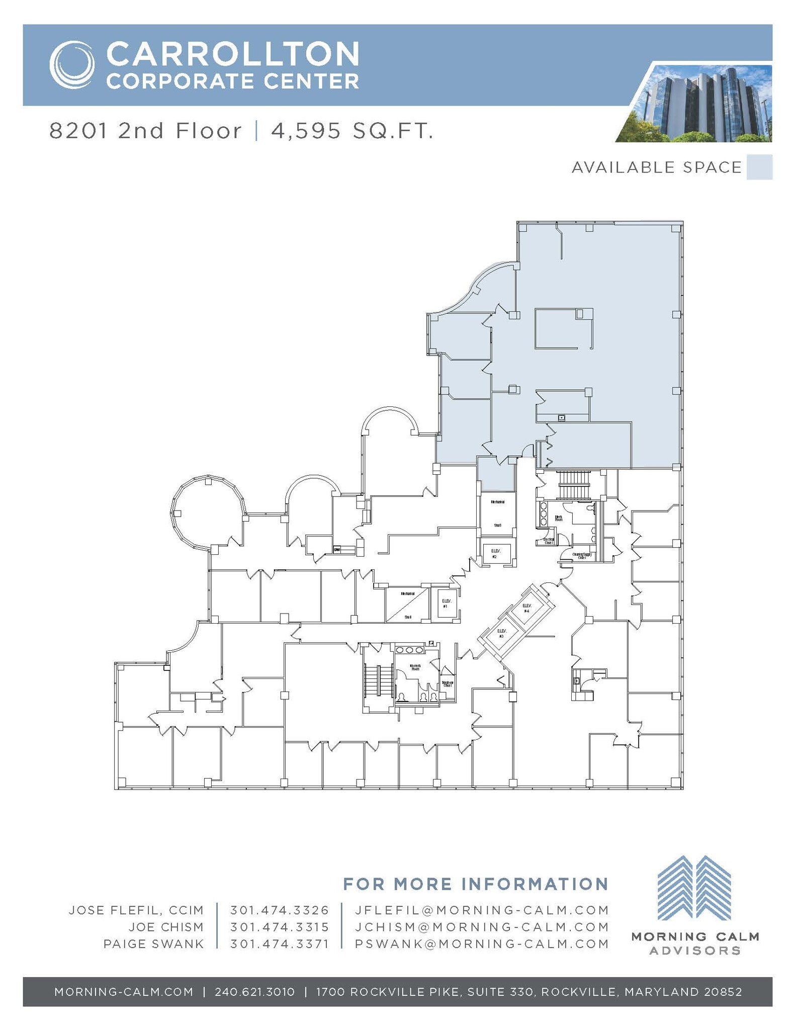8201 Corporate Dr, Landover, MD for lease Floor Plan- Image 1 of 1