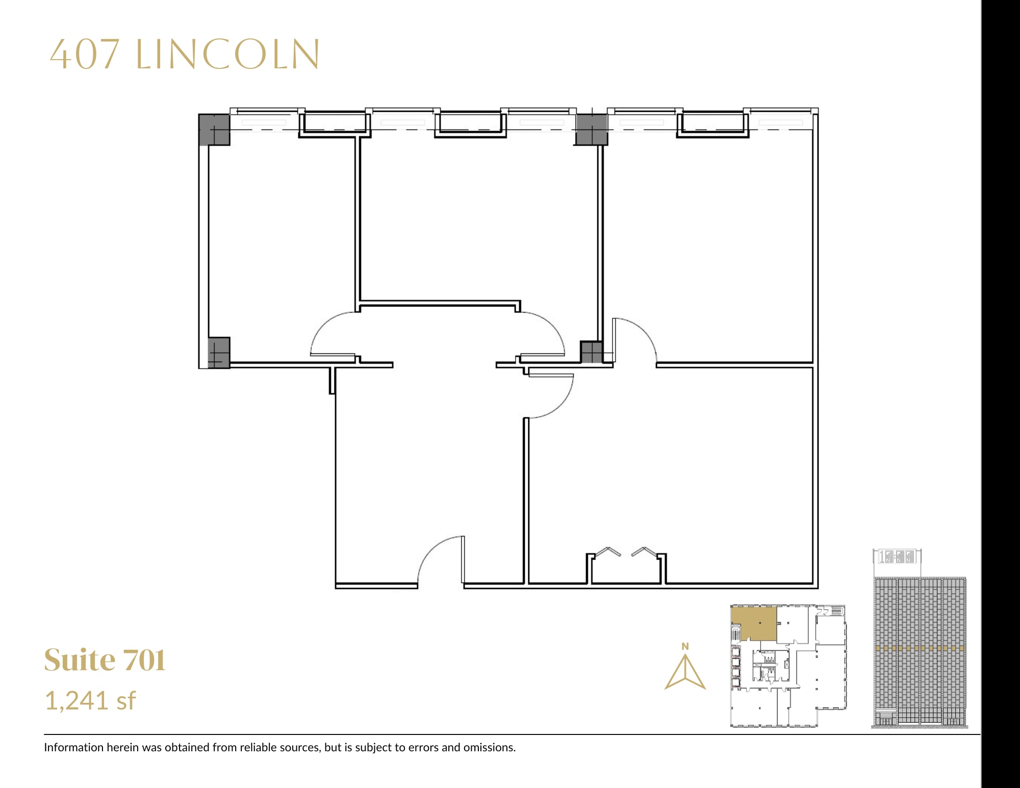 401-407 Lincoln Rd, Miami Beach, FL for lease Floor Plan- Image 1 of 1