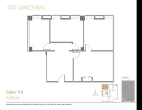 401-407 Lincoln Rd, Miami Beach, FL for lease Floor Plan- Image 1 of 1