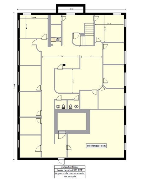 45 Market St, Manchester, NH à louer - Plan d’étage - Image 2 de 2