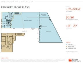 2943 Daylight Way, San Jose, CA for lease Floor Plan- Image 2 of 2