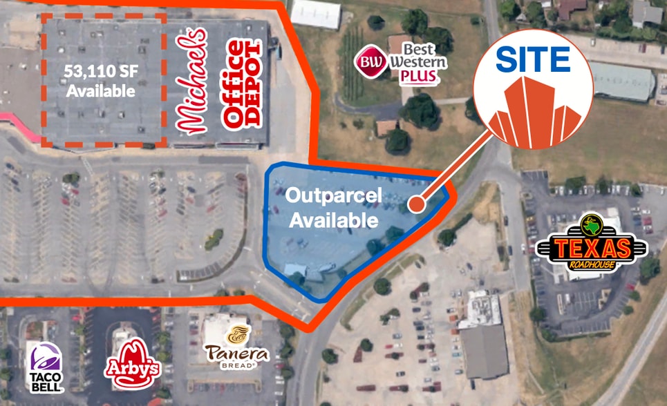 4600 Frederica St, Owensboro, KY for lease - Aerial - Image 1 of 1