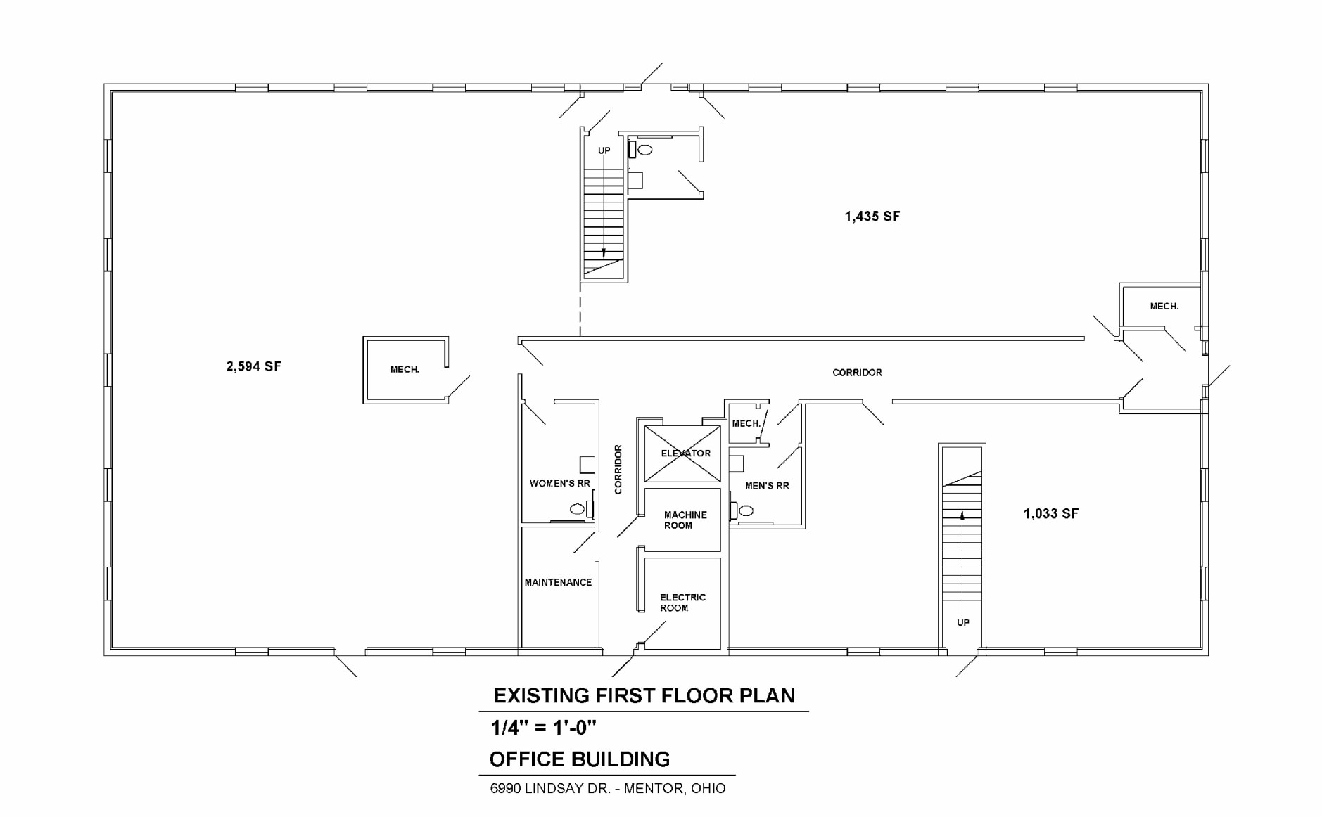 6990 Lindsay Dr, Mentor, OH à louer Plan d’étage- Image 1 de 2