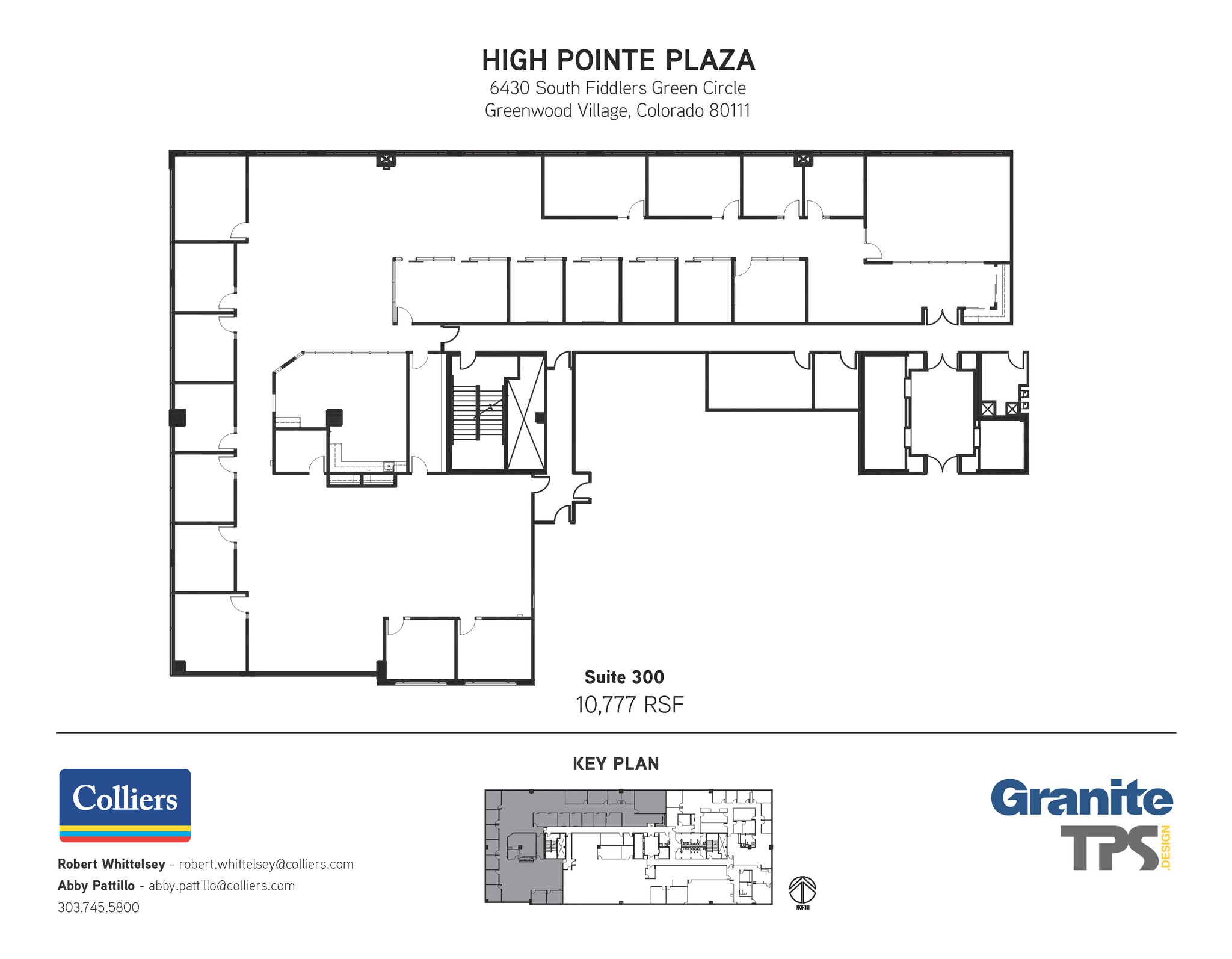 6430 S Fiddlers Green Cir, Greenwood Village, CO for lease Floor Plan- Image 1 of 1