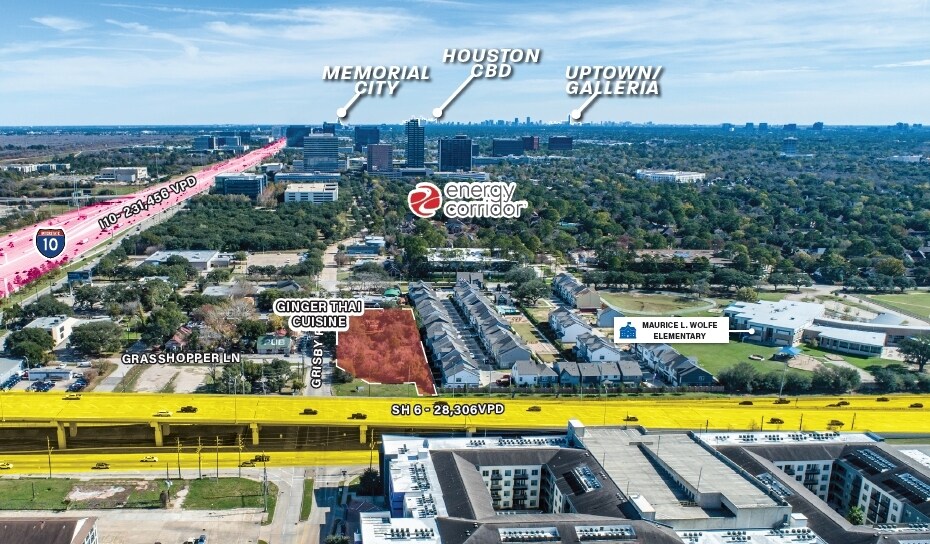 14615 Grisby Rd, Houston, TX à vendre - Aérien - Image 2 de 4