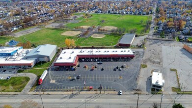 16122 Lakeshore Blvd, Cleveland, OH - AERIAL map view