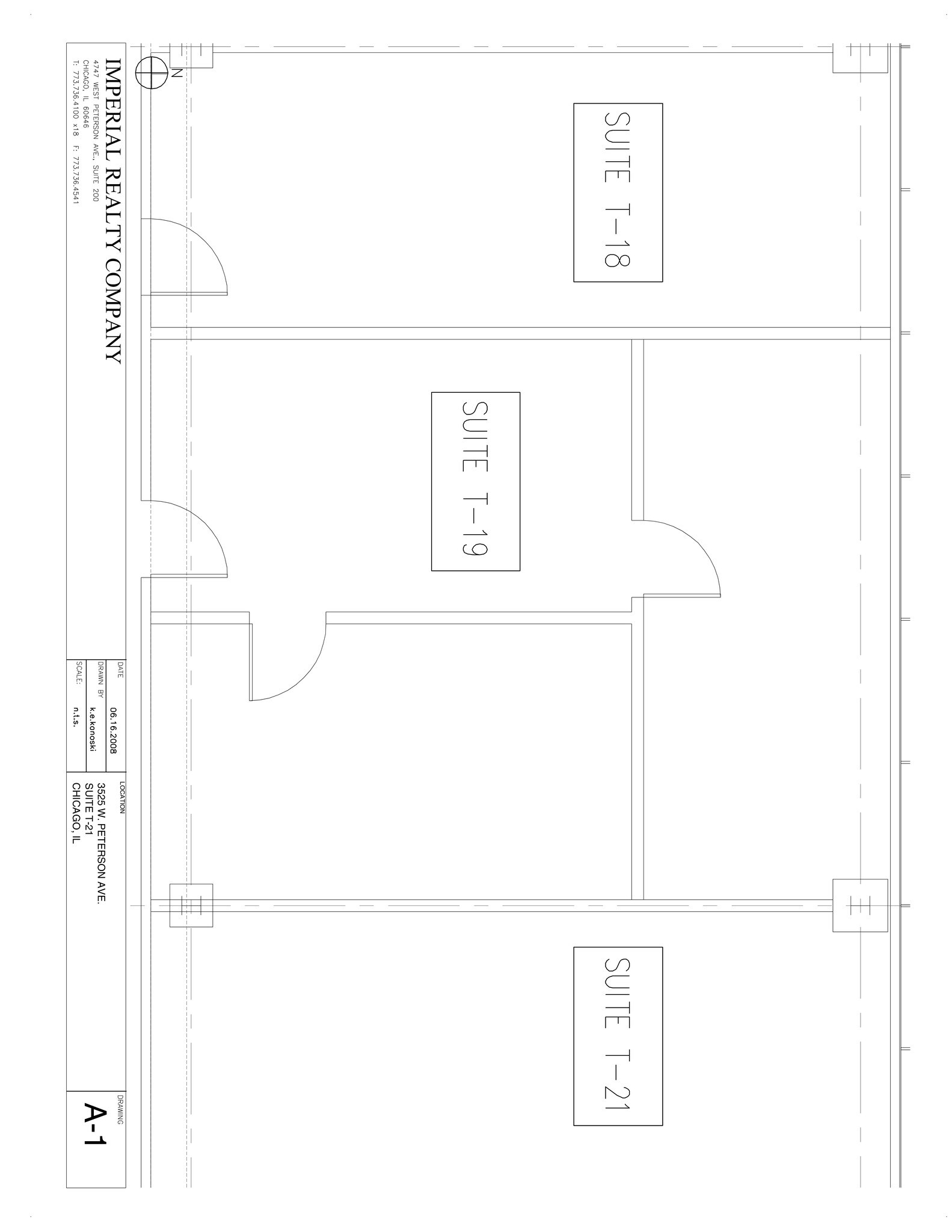 3525 W Peterson Ave, Chicago, IL for lease Site Plan- Image 1 of 1