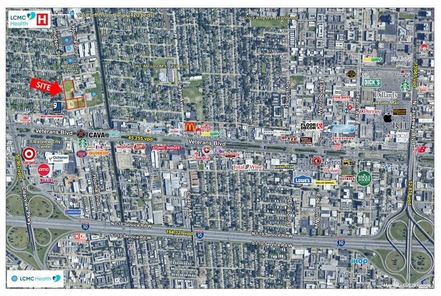 3500 Houma Blvd, Metairie, LA à louer - Aérien - Image 3 de 3