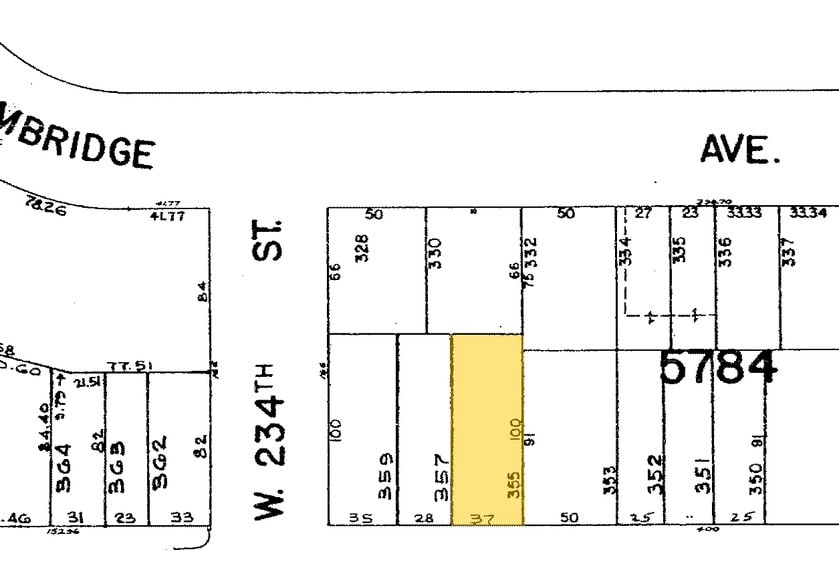 3405 Riverdale Ave, Bronx, NY à vendre - Plan cadastral - Image 2 de 2
