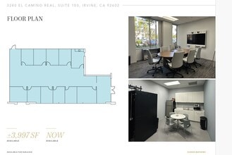 3240 El Camino Real, Irvine, CA for lease Floor Plan- Image 1 of 1