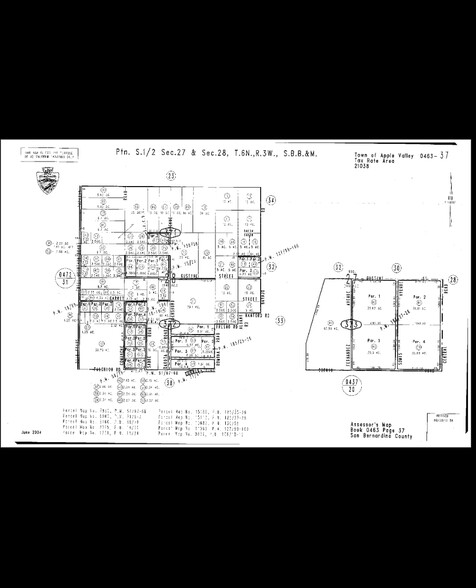 Sabre Rd, Apple Valley, CA à vendre - Plan cadastral - Image 2 de 2