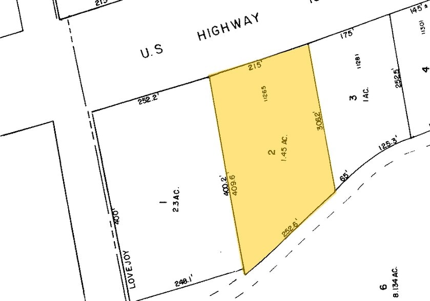 11332-11346 Tara Blvd, Jonesboro, GA for lease - Plat Map - Image 3 of 6