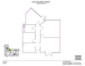 11111 Wilcrest Green Dr, Houston, TX for lease Floor Plan- Image 1 of 1