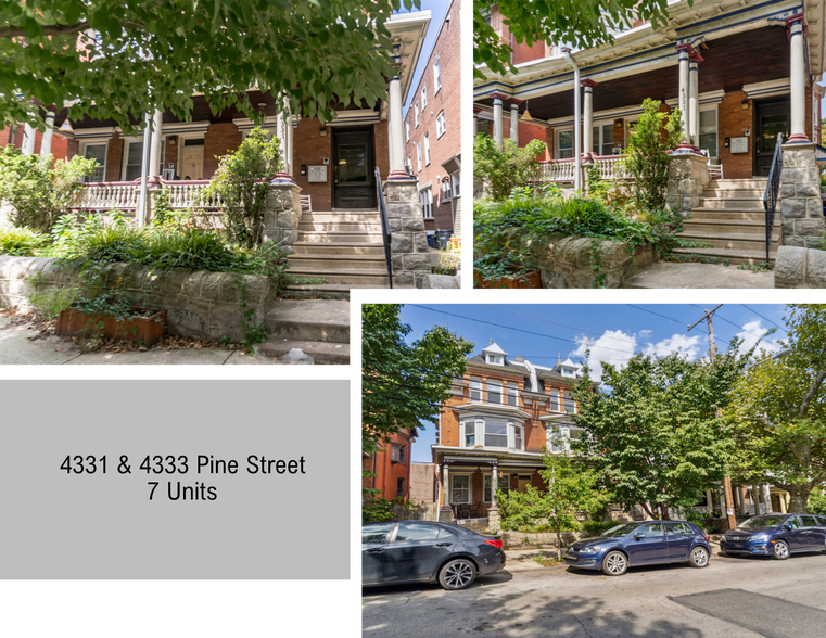 4331-4333 Pine St, Philadelphia, PA à vendre - Photo du bâtiment - Image 3 de 5