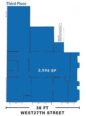 544-548 W 27th St, New York, NY for lease Floor Plan- Image 1 of 7