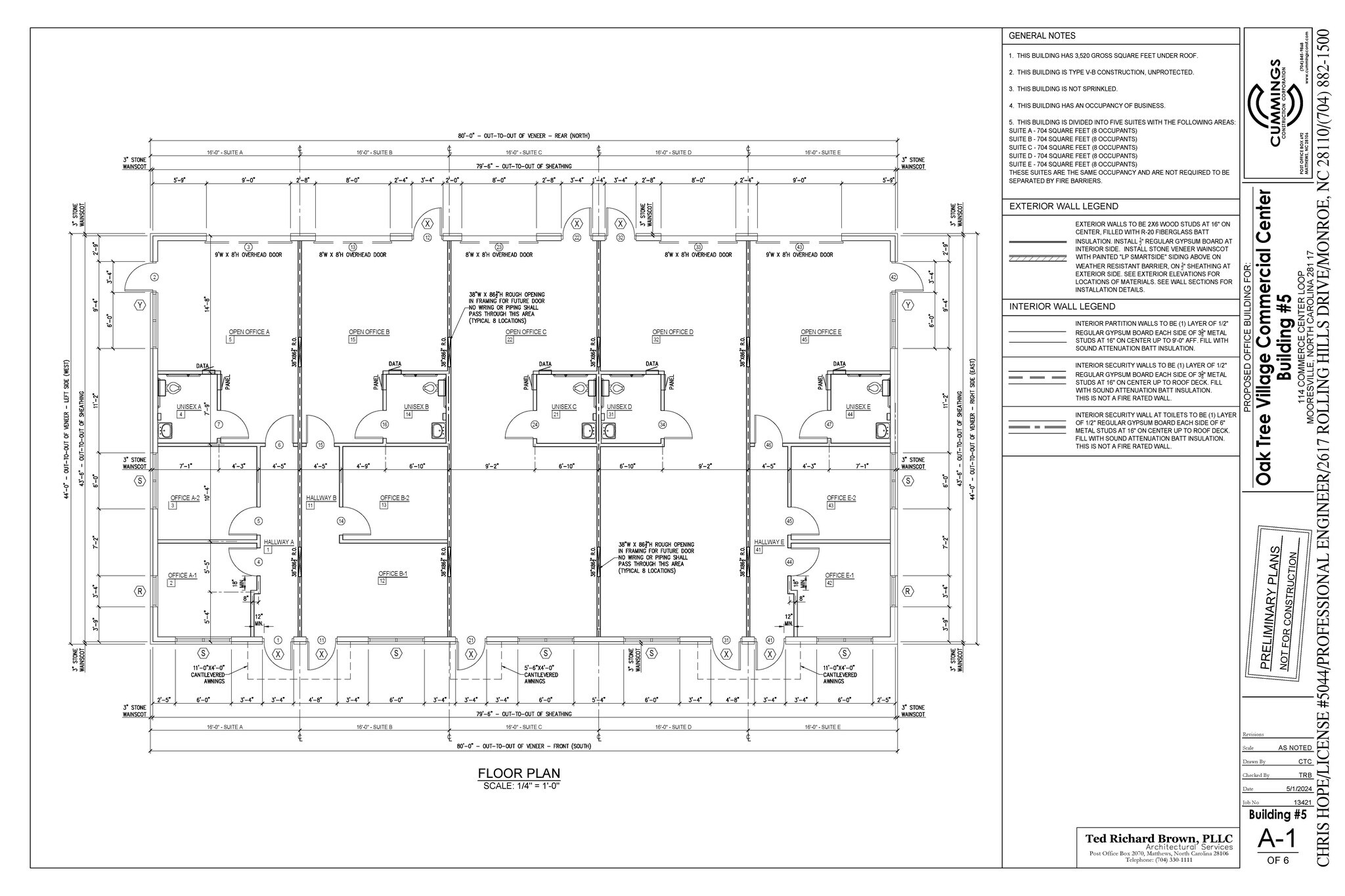 114 Commerce Center Loop, Mooresville, NC à vendre Plan d’étage- Image 1 de 1