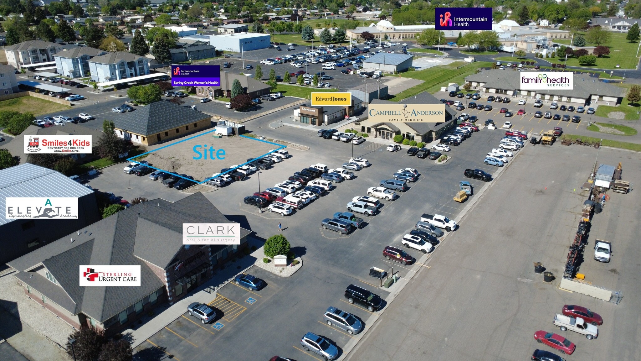 1408 Pomerelle Ave, Burley, ID for lease Aerial- Image 1 of 4