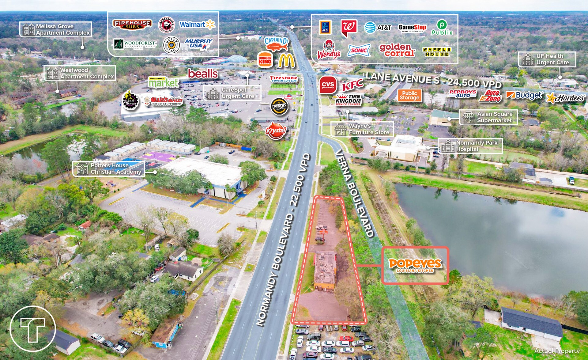 5715 Normandy Blvd, Jacksonville, FL à vendre Photo du bâtiment- Image 1 de 7