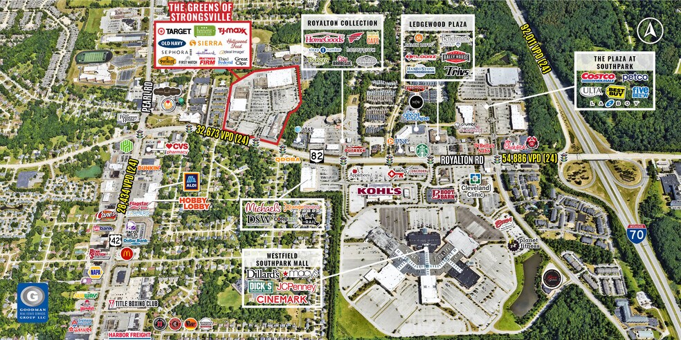 Royalton Rd, Strongsville, OH for lease - Aerial - Image 1 of 10