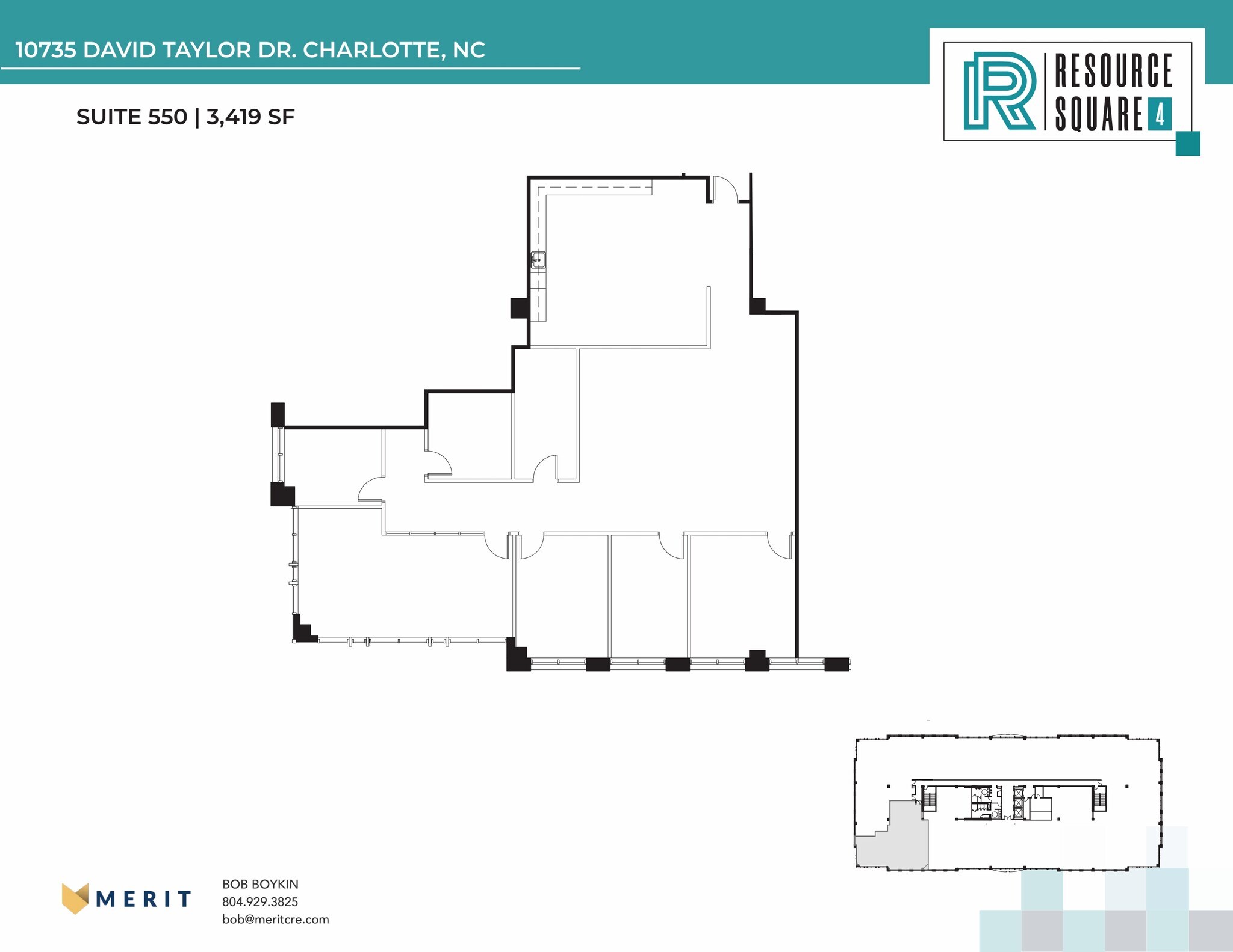 10735 David Taylor Dr, Charlotte, NC for lease Floor Plan- Image 1 of 1