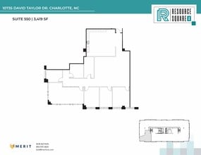 10735 David Taylor Dr, Charlotte, NC for lease Floor Plan- Image 1 of 1