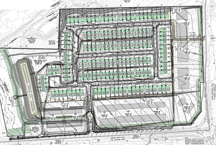 Highway 53, Dawsonville, GA à vendre - Plan de site - Image 1 de 1