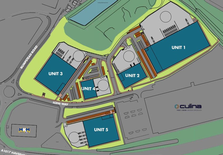 Iceni Way, Haverhill à louer - Plan de site - Image 1 de 1