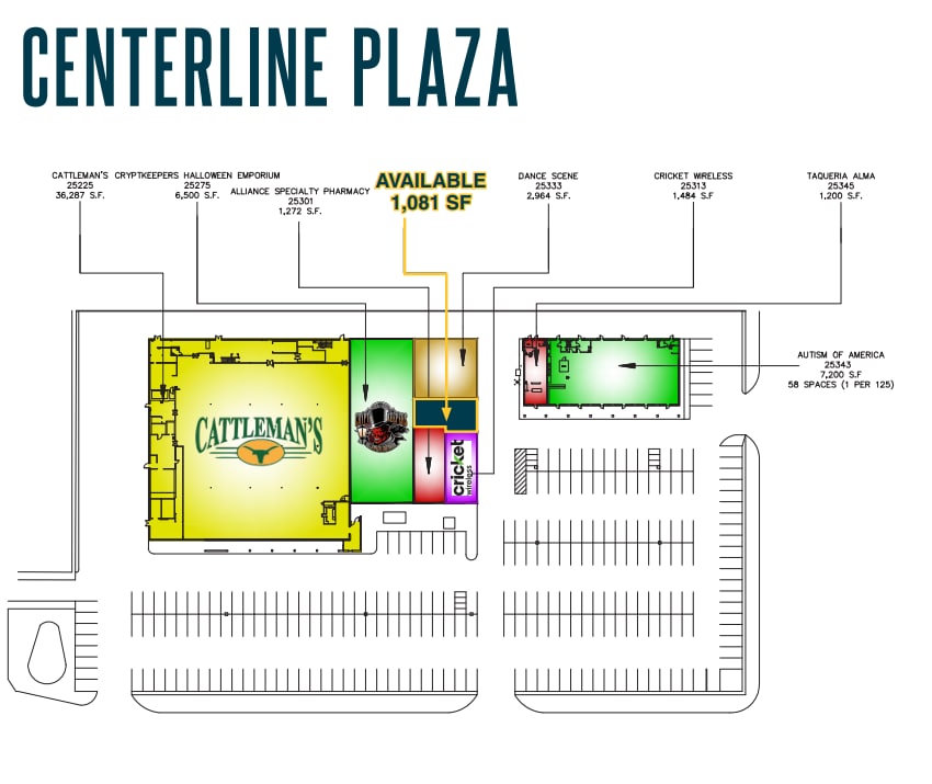 25225-25403 Van Dyke, Center Line, MI for lease Floor Plan- Image 1 of 1