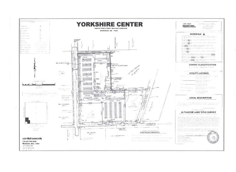Hancock, Muskogee, OK for sale - Site Plan - Image 2 of 3