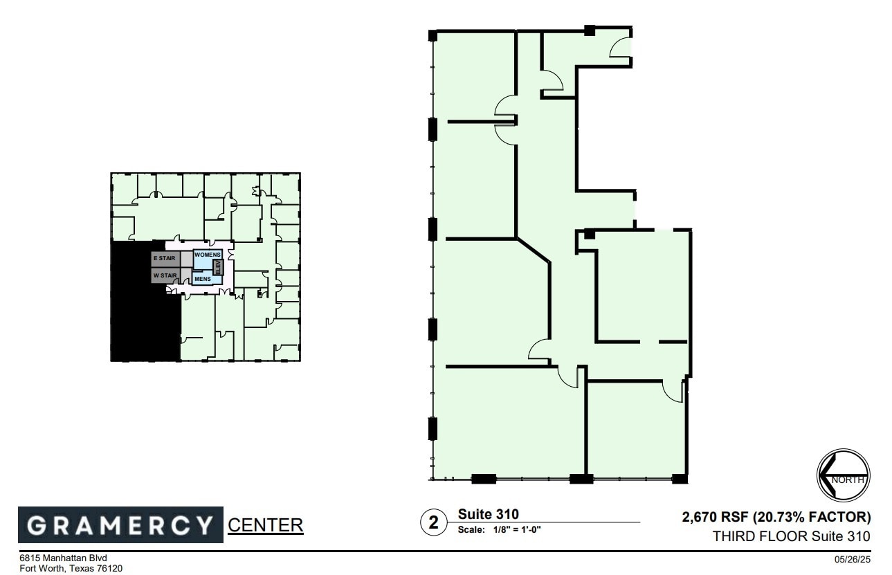 6815 Manhattan Blvd, Fort Worth, TX for lease Floor Plan- Image 1 of 1