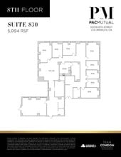 523 W 6th St, Los Angeles, CA à louer Plan d’étage- Image 1 de 1