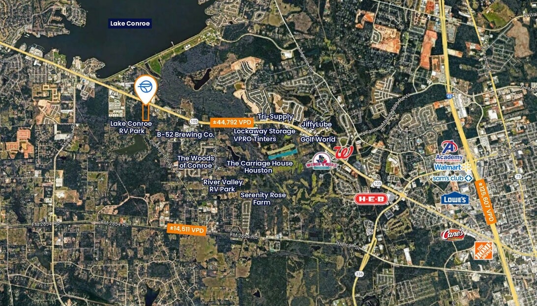 0000 Highway 105, Conroe, TX for sale Building Photo- Image 1 of 7