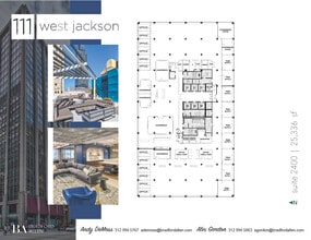 111 W Jackson Blvd, Chicago, IL for lease Floor Plan- Image 1 of 4