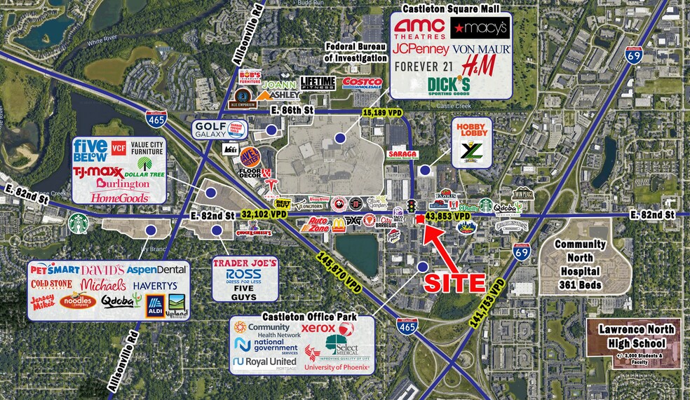 6421 E 82nd St, Indianapolis, IN à vendre - Photo du bâtiment - Image 2 de 3