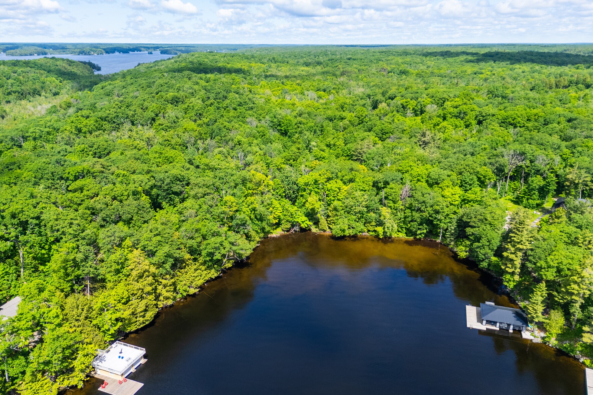 1815 Mortimers Point Rd, Port Carling, ON for sale Aerial- Image 1 of 3