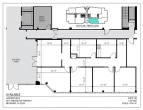 9011 Arboretum Pky, Richmond, VA à louer Plan d’étage- Image 1 de 1