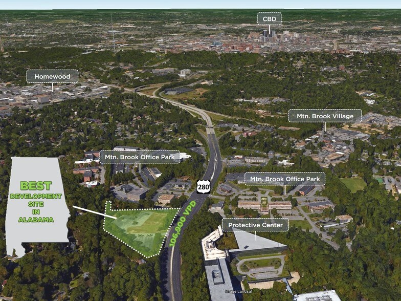 2792 Highway 280 S, Mountain Brook, AL à louer - Photo principale - Image 2 de 4