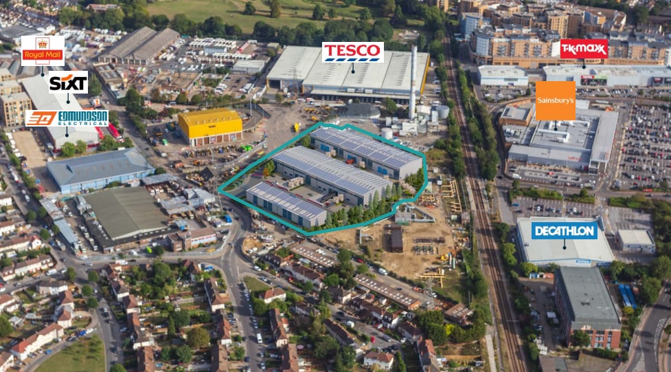 Factory Ln, Croydon for lease - Aerial - Image 2 of 7