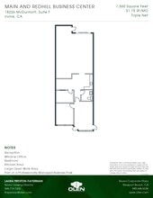 1200 Main St, Irvine, CA for lease Floor Plan- Image 1 of 1
