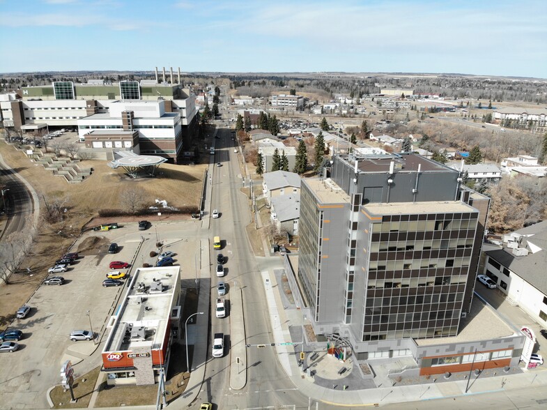 5010 43rd St, Red Deer, AB for lease - Aerial - Image 2 of 9