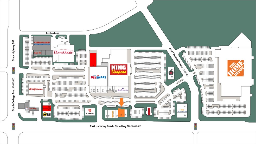 250 E Harmony Rd, Fort Collins, CO à louer - Photo du bâtiment - Image 3 de 7